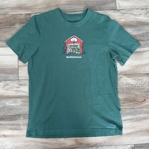 Life Is Good Daddyshack Tee Men's M Graphic T-Shirt Golf Funny Dad Gift